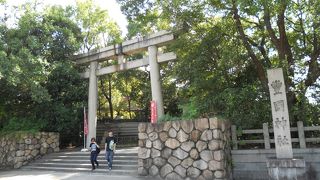 京都の豊国神社の大阪別社