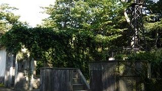 明治初期に建てられた洋館跡