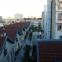 502号室からの早朝の景色