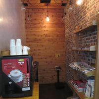 ロビーコーナーにある無料で頂けるコーヒー