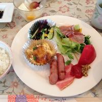 ちょうしょくです。