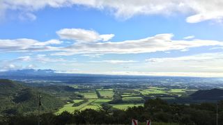 十勝平野を一望できるスポット！