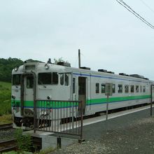 根室本線の静かな無人駅です