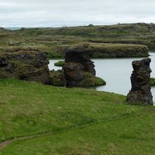 クラサール周辺には、簡単な小道も付いています。