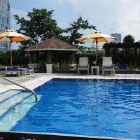 市内のホテルにしては、プールがいいです