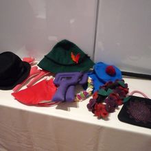 撮影ＯＫスポットにあったムーミンパパのシルクハット