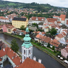 塔からの眺め。これを見るだけでもプラハから来る価値あり！