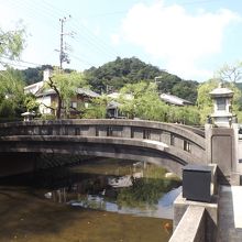 城崎温泉の町並みを撮影