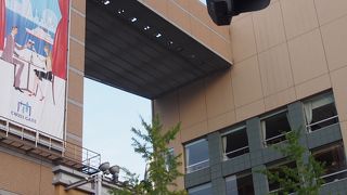 アプローチがやや不便