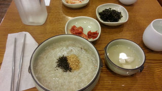 お粥と海苔が美味しい♪