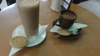 チョレートドリンクが美味しいカフェ