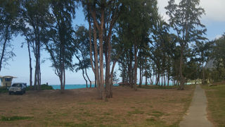 まだまだ観光客の少ないビーチ