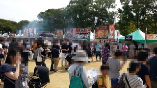 大阪城見学のついでにイベント参加