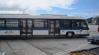 大変混雑している空港