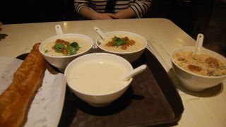台湾で人気の朝食に満足しました