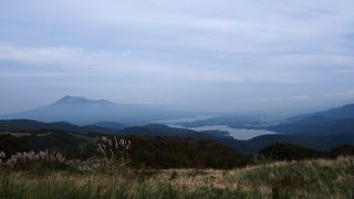 天気が良ければ駒ヶ岳と大沼がきれいに見えます