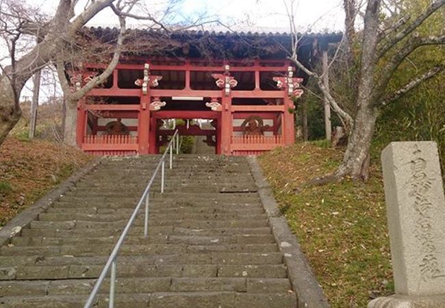 髪の悩みに霊験あらたかと言われる勅願寺