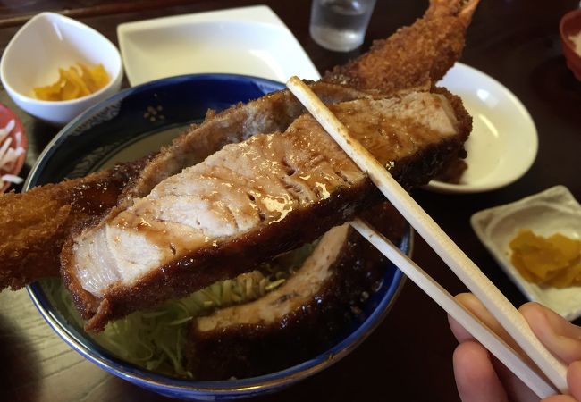 会津若松で独自の進化をしたソースカツ丼