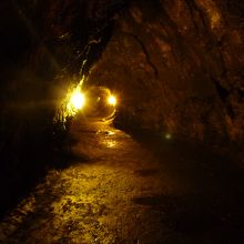 チューブの中。あ〜ゾクゾクする。