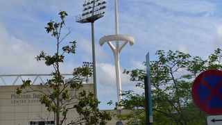 オリンピックの会場になった地区