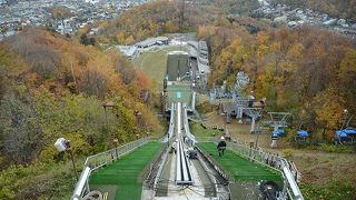 オリンピックのジャンプ台