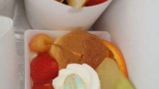 果物がたっぷりのケーキ！