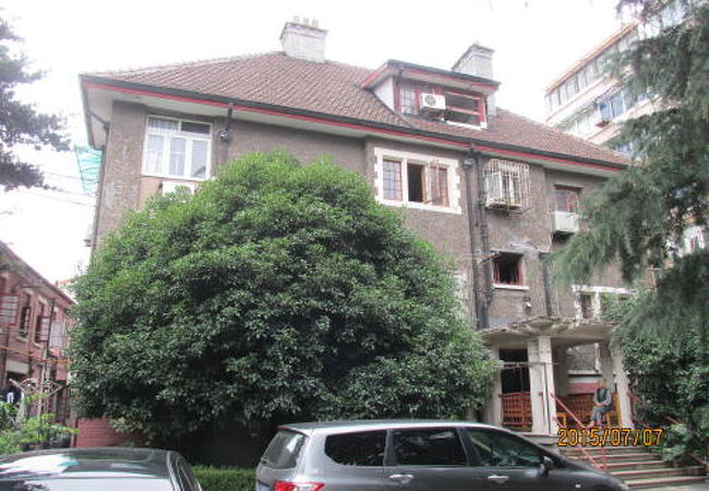 日本の鐘淵紡績（カネボウ）工場の幹部用に建築した住宅はそのまま住民が住み続けています。