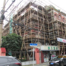 虹口区霍山路71-95弄、住宅。