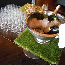 スパークリングワインもありました