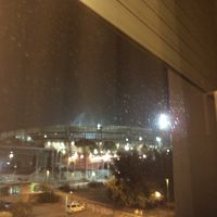 部屋からスタジオサンパオロが見えましたｗ