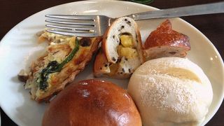 米粉パンがおいしい。