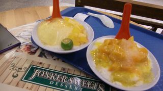 マレーシアかき氷のお店