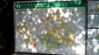 日暮里駅の南に広がる広大な霊園です