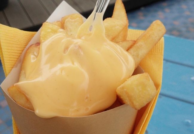 ベルギーのフライドポテト。
