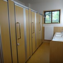 トイレもきれいで助かりました