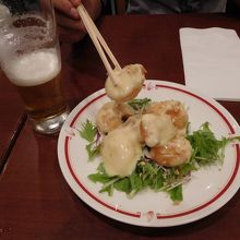 エビマヨも美味しい。