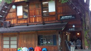 合掌造りの案内所