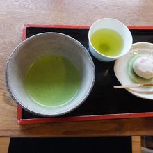 抹茶と和菓子