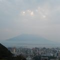 お部屋から桜島の眺めが感激しました〜