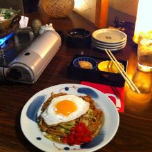 横手やきそばも注文!