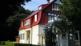 中の喫茶店もお勧め・デラランデ邸