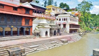 ネパール王室の火葬場だった、ガウリガート