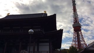 東京タワーと新旧コラボ。