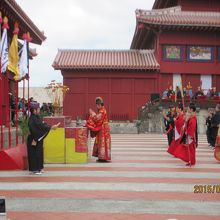 お正月の儀式です