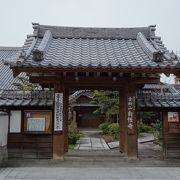 池大雅の作品を多く所有しているお寺