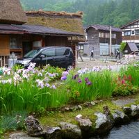 部屋の縁側からの眺め。