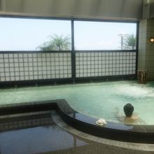 最後は温泉でサッパリと。