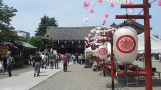 三社祭りの神社です