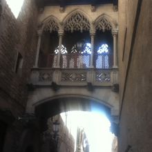 ゴシック地区付近