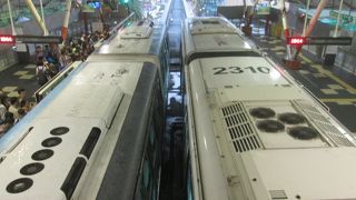 駅構内はコンパクト